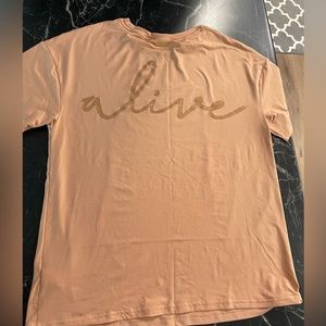 Gymshark Whitney Simmons Workout Top. Size Medium